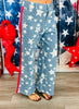 Light Denim  Stripe & Stars Zip Fly Pants (Reg.)