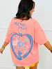 Dream Free Floral Graphic Tee (Reg. and Plus)