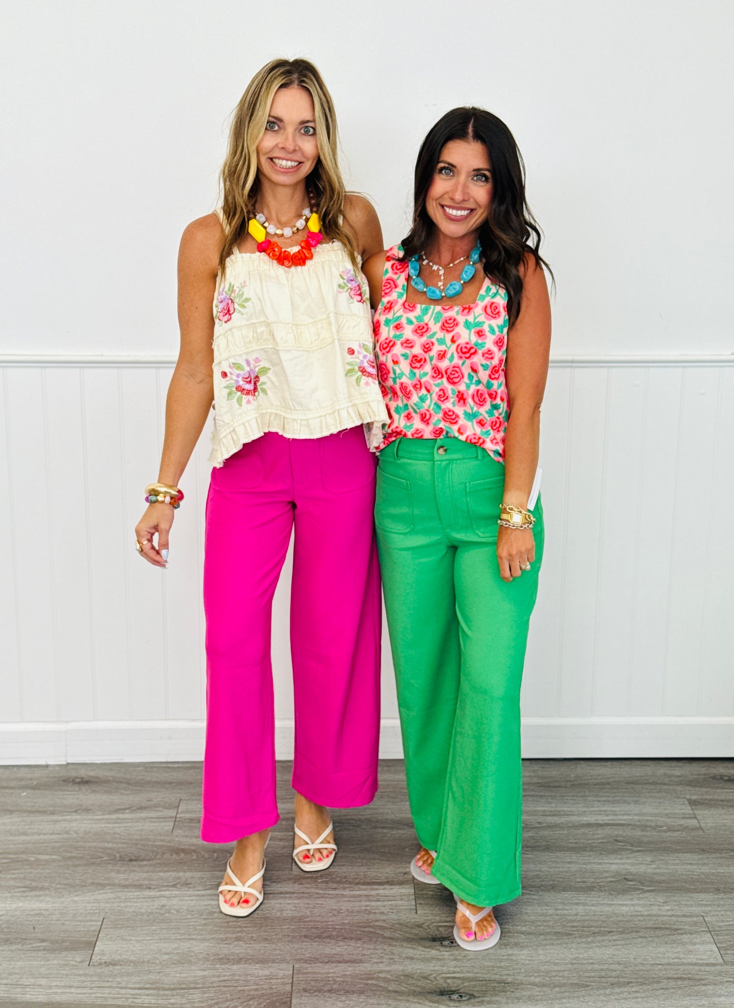 Vibrant High Waist Pants (Reg.)-2 Colors
