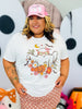 Floral Ghost Rhinestone Graphic Tee (Reg. and Plus)