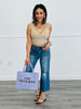 Judy Blue One In A Million Distressed Wide Crop Jeans (Reg. and Plus)