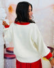 Christmas Tree Applique Sweater (Reg. and Plus)