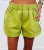 Matcha Cuffed Hem Shorts (Reg.)