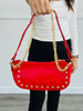 Studded Chain Shoulder Bag - 3 Colors