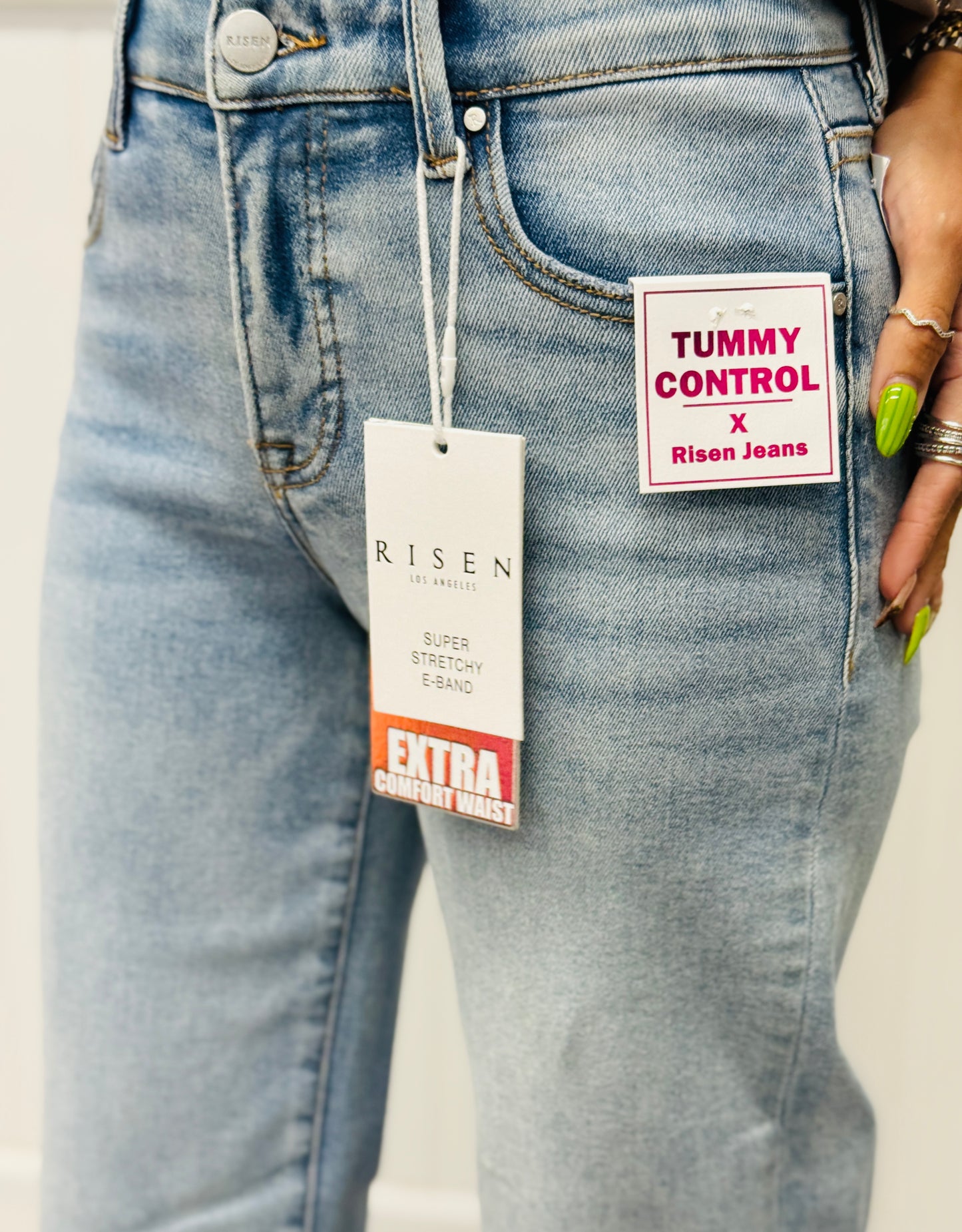 Risen Easy Breeze Tummy Control Jeans (Reg.)