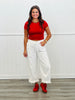 Soft Crop Tee Top (Reg.)-5 Colors