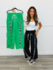 Zebra Side Stripe Windbreaker Pants (Reg.) - 2 Colors
