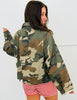 Camo Print Hooded Windbreaker Jacket (Reg.)
