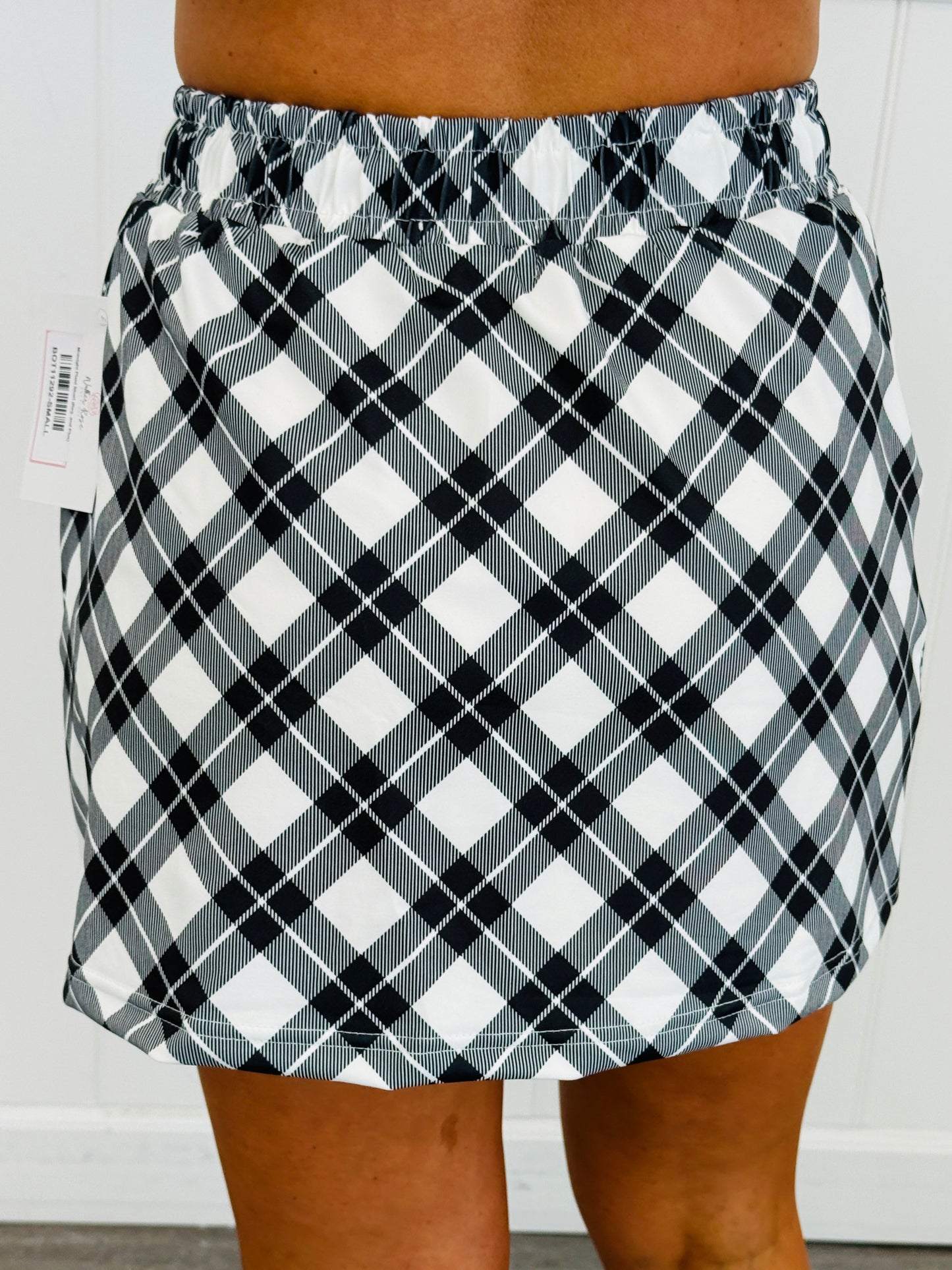 Midnight Plaid Skort (Reg. and Plus)