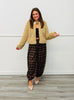 Brown Plaid Balloon Pants (Reg & Plus)