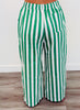 Colorful Striped Wide Leg Pants (Reg.)-3 Colors