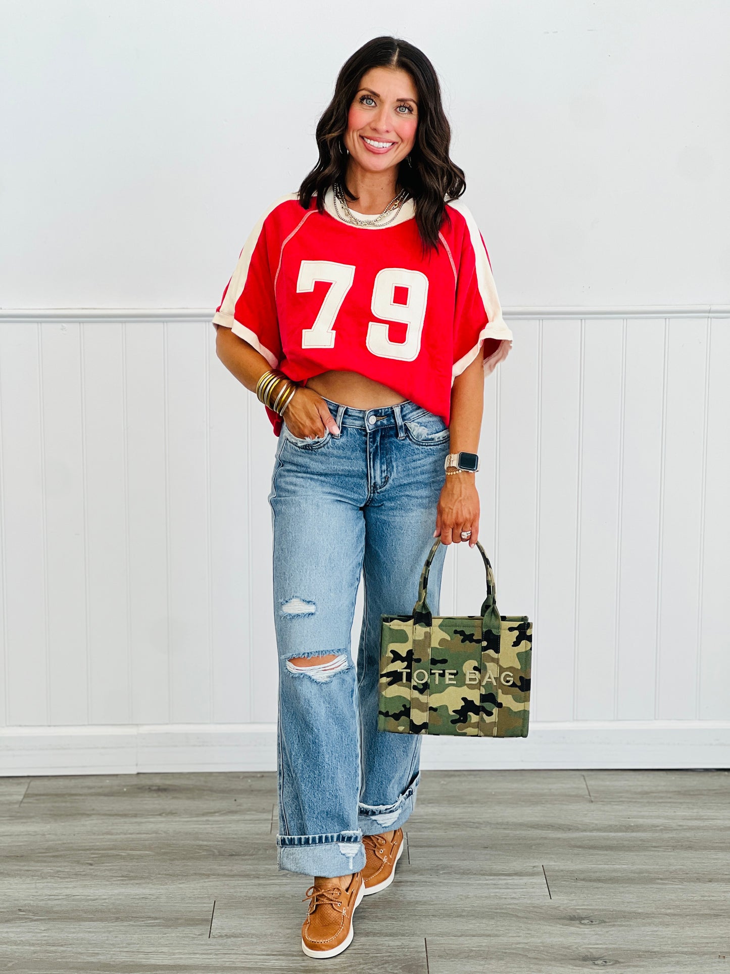 Bella Rosa 79 Boxy Top (Reg.)