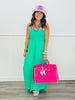 Smocked Bodice Wide Leg Jumpsuit (Reg.) - 3 Colors