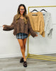 Cable Knit Pullover Sweater Top (Reg.) - 3 Colors