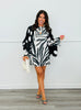 Black/White Polka Dot Blazer (Reg & Plus)