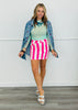 Polka Dot Mesh Long Sleeve Blouse (Reg & Plus)-3 Colors