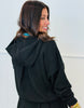 Black Icon Hoodie Sweatshirt & Mini Skirt Set (Reg.)