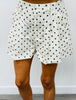 Cream Multi Polka Dot Shorts (Reg.)