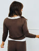 Heavy Ribbed Boat Neck Top (Reg.) - 2 Colors