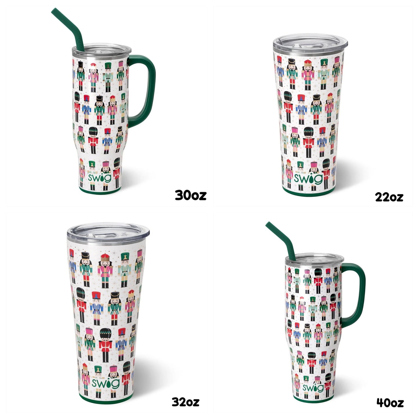 Swig Classic Nutcracker Tumblers - 4 Sizes