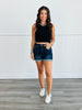 Black Solid Knit Tank Top (Reg. and Plus)