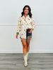 Distressed Rhinestone Fringe Shorts (Reg)
