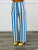 Bold Stripe Ankle Pants (Reg.)-4 Colors
