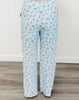 Lt Blue Striped Seashell Wide Leg Pants (Reg.)
