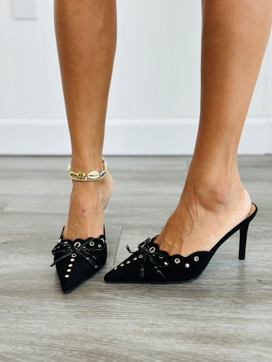 Black She's The Moment Stiletto Heels