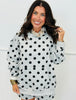 Polka Dot Hoodie Sweatshirt & Shorts Set (Reg.)