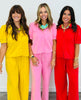 Puff Sleeve Button Down Shirt (Reg.) - 3 Colors
