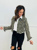 WR x Risen Leopard Print Super Soft Fray Hem Jacket (Reg & Plus)