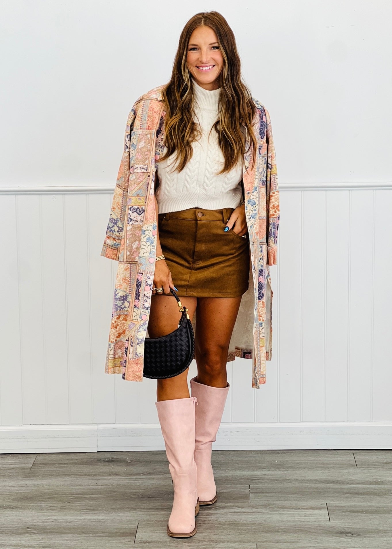 Ivory Mock Neck Sweater Top (Reg.)