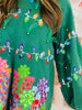Queen Of Sparkles Green Christmas Lights & Presents Feather Dress (Reg. & Plus)