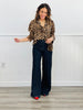 Brown Leopard The Kathryn Button-Up Top (Reg. & Plus)