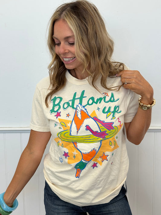 Bottoms Up Tee (Reg. and Plus)
