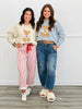 Teddy Bear Cherry Sweater (Reg)-2 Colors