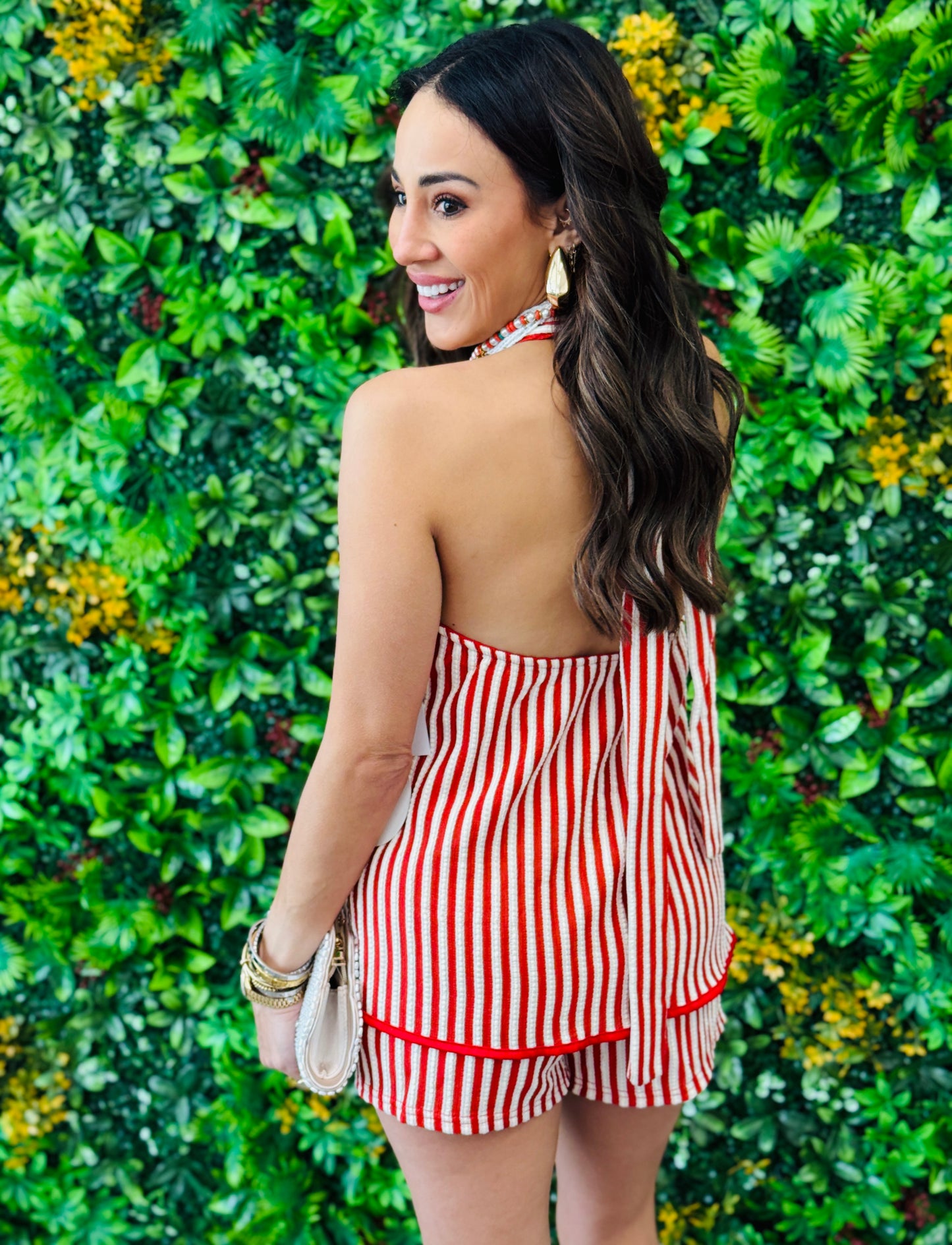 Chili Striped Romper (Reg.)