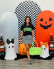 Queen Of Sparkles Black & Neon Green Spider Web 'Spooky' Tee (Reg. and Plus)