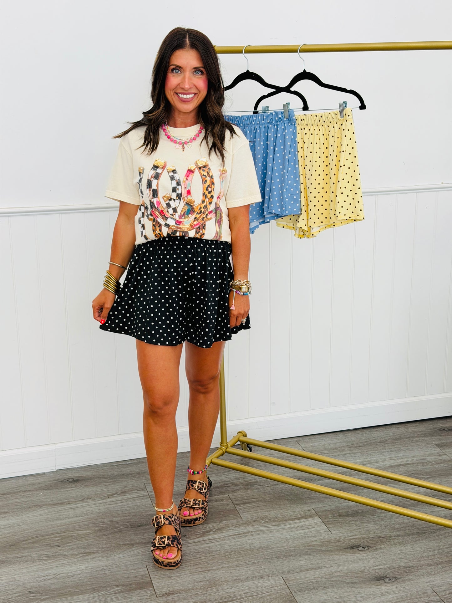 Playful Polka Dot Shorts (Reg.) - 3 Colors