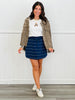 Striped Active Mini Skort (Reg & Plus)-2 Colors