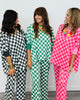 Checkerboard Oversized Top (Reg & Plus)-3 Colors