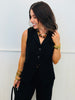 Button Up Vest & Pants Set (Reg.) - 2 Colors