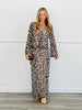 Leopard Side Tie Flare Hem Maxi Skirt (Reg.)