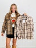Plaid Button Down Shacket (Reg.) - 2 Colors