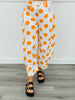 Orange Polka Dot Barrel Pants (Reg. and Plus)