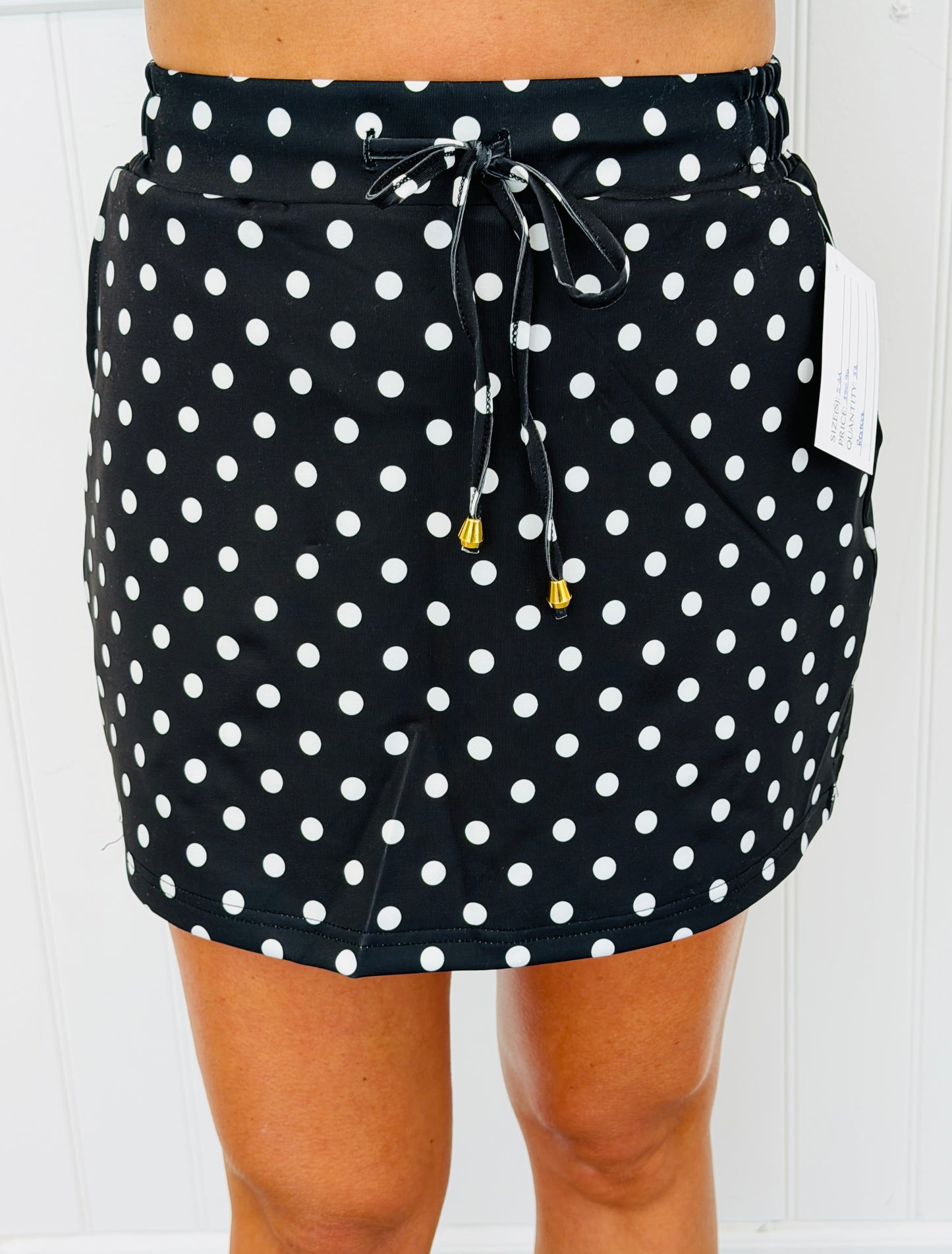 After Dark Polka Dot Skort (Reg. and Plus)
