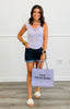 Dark Denim Floral Print Shorts (Reg & Plus)