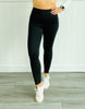 Black High Waisted Thermal Leggings (Reg.)