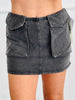 Mineral Washed Cargo Skort (Reg.) - 2 Colors